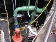 Pompe submersible 1700 m3/h avec installation et réalisation réseau tuyauterie